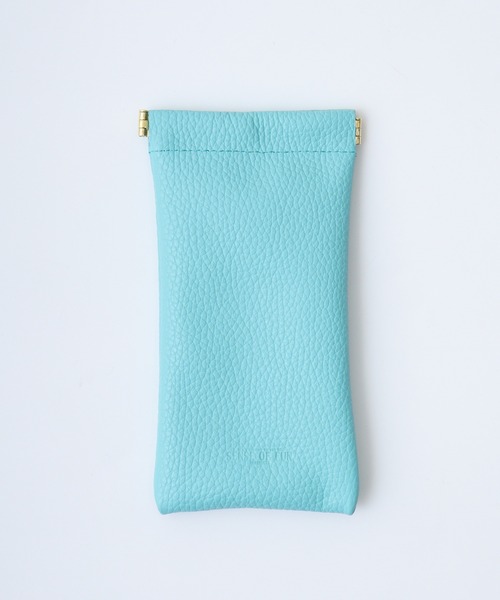 FUNALIVE（ファンアライブ）の「バネ口メガネケース（イタリアンレザー）（メガネ・メンズ・ピンク/キャメル/イエロー/ターコイズブルー/ブラック/チョコ・FREE）」の9枚目の写真