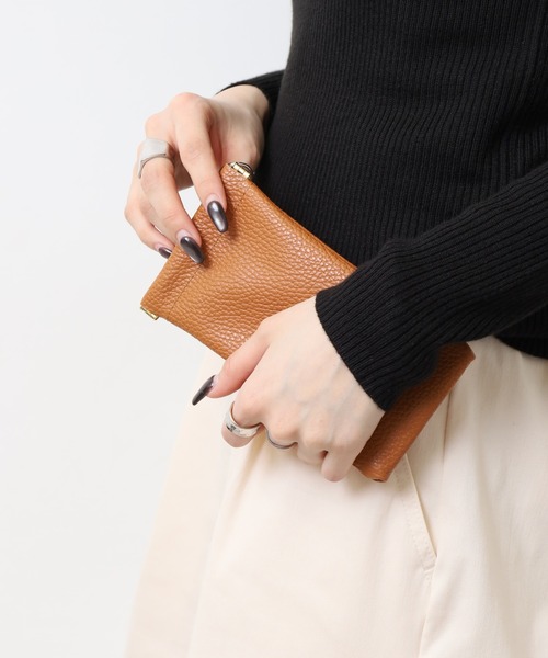 FUNALIVE（ファンアライブ）の「バネ口メガネケース（イタリアンレザー）（メガネ・メンズ・ピンク/キャメル/イエロー/ターコイズブルー/ブラック/チョコ・FREE）」の17枚目の写真