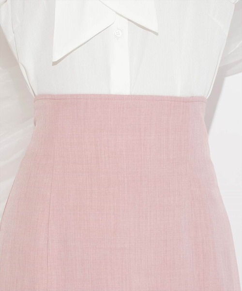 WILLSELECTION（ウィルセレクション）の「バックリボンハイウエストフレアスカート（スカート・レディース・ピンク/ベージュ/ネイビー・FREE）」の22枚目の写真