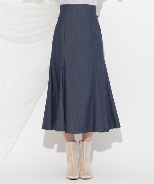 WILLSELECTION（ウィルセレクション）の「バックリボンハイウエストフレアスカート（スカート・レディース・ピンク/ベージュ/ネイビー・FREE）」の11枚目の写真