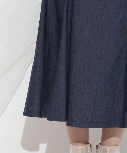 WILLSELECTION（ウィルセレクション）の「バックリボンハイウエストフレアスカート（スカート・レディース・ピンク/ベージュ/ネイビー・FREE）」の16枚目の写真