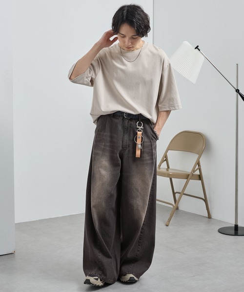 新品 H&M バギーデニム ワイドデニム M｜Yahoo!フリマ（旧PayPay