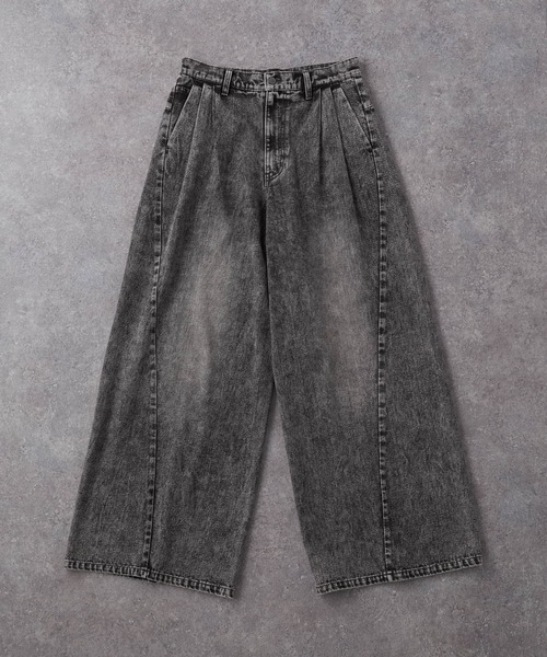 00 decoster ツータック バギーデニム パンツy2k vintage 00 decoster ツータック バギーデニム パンツy2k vintage 好評に