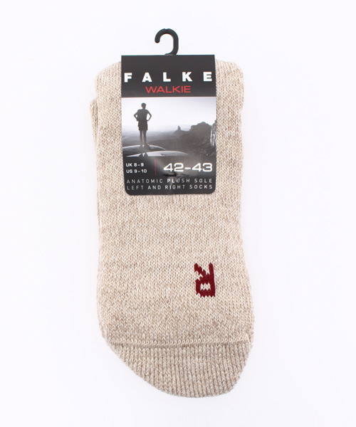 FALKE(ファルケ)の「FALKE/ファルケ WALKEY (ソックス/靴下・メンズ・ベージュ/ネイビー/ホワイト/グレー・FREE)」の1枚目の写真