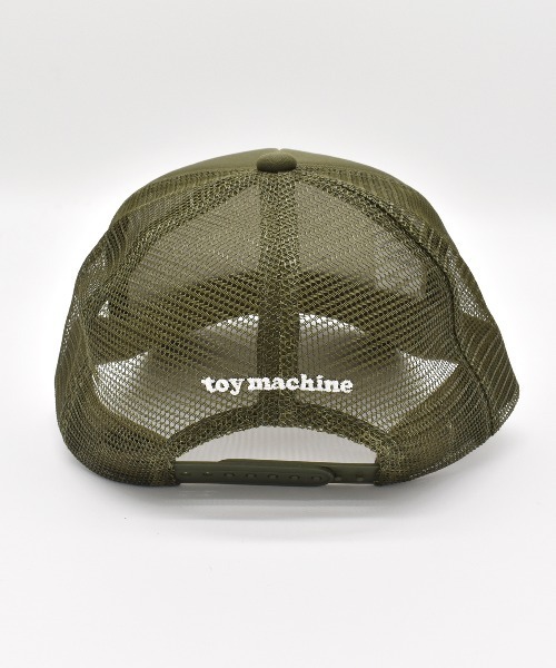 TOY　MACHINE（トイ　マシーン）の「TOY MACHINE/トイマシーン キャップ TMC MONSTER TRUCKER CAP 252045001（キャップ・メンズ・ブラック/オリーブ/オレンジ・FREE）」の10枚目の写真