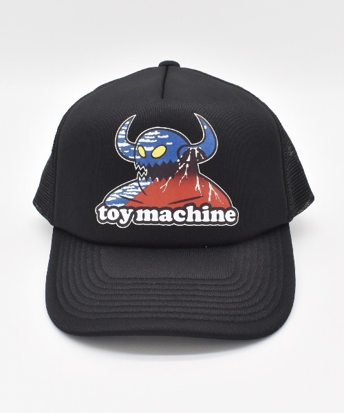 TOY　MACHINE（トイ　マシーン）の「TOY MACHINE/トイマシーン キャップ TMC MONSTER TRUCKER CAP 252045001（キャップ・メンズ・ブラック/オリーブ/オレンジ・FREE）」の8枚目の写真