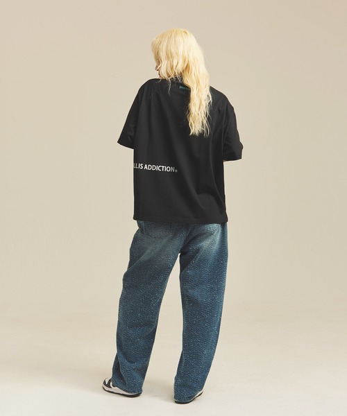 【GALLlS ADDICTION】ガリスアディクション/ブラック/未使用 GALFY×GALLIS ADDICTION】 安定の別注JKT *セットアップ対応