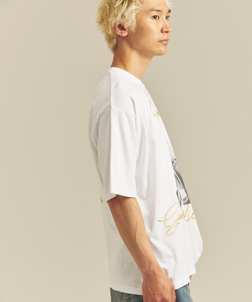 GALLIS ADDICTION(ガリスアディクション)の「GA GLITTER GIRL-PHOTO TEE(Tシャツ/カットソー・メンズ・ホワイト/ブラック/チャコール・M/L)」の7枚目の写真