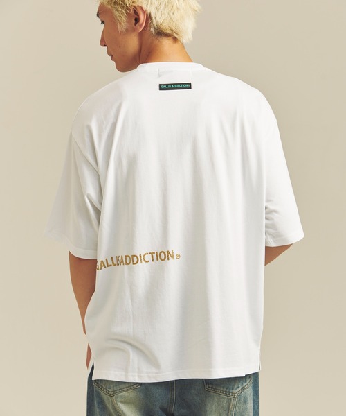 GALLIS ADDICTION(ガリスアディクション)の「GA GLITTER GIRL-PHOTO TEE(Tシャツ/カットソー・メンズ・ホワイト/ブラック/チャコール・M/L)」の11枚目の写真
