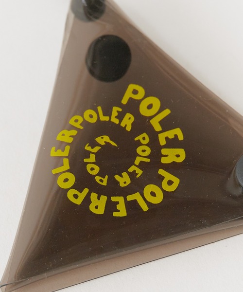 POLeR(ポーラー)の「POLeR/ポーラー PVC TRYANGLE COIN CASE コインケース(コインケース・メンズ・ブラック/イエロー/クリア/オレンジ・FREE)」の5枚目の写真