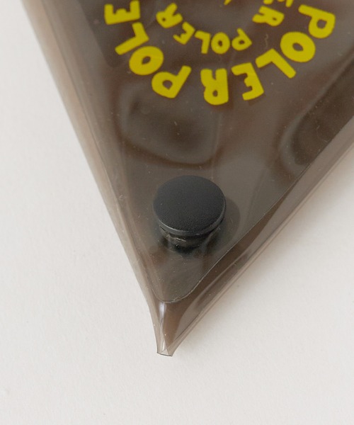 POLeR(ポーラー)の「POLeR/ポーラー PVC TRYANGLE COIN CASE コインケース(コインケース・メンズ・ブラック/イエロー/クリア/オレンジ・FREE)」の11枚目の写真