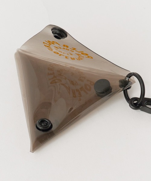 POLeR(ポーラー)の「POLeR/ポーラー PVC TRYANGLE COIN CASE コインケース(コインケース・メンズ・ブラック/イエロー/クリア/オレンジ・FREE)」の13枚目の写真