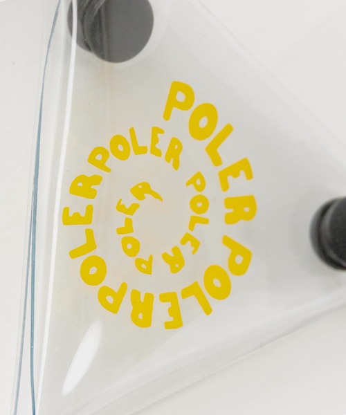 POLeR(ポーラー)の「POLeR/ポーラー PVC TRYANGLE COIN CASE コインケース(コインケース・メンズ・ブラック/イエロー/クリア/オレンジ・FREE)」の8枚目の写真