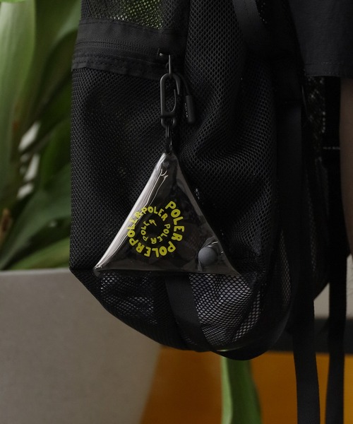 POLeR(ポーラー)の「POLeR/ポーラー PVC TRYANGLE COIN CASE コインケース(コインケース・メンズ・ブラック/イエロー/クリア/オレンジ・FREE)」の16枚目の写真