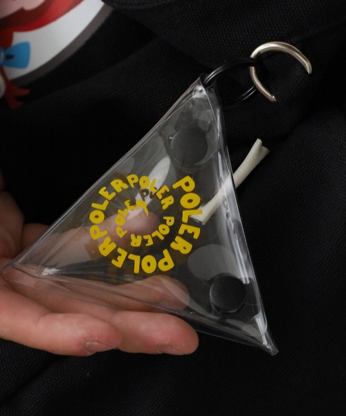 POLeR(ポーラー)の「POLeR/ポーラー PVC TRYANGLE COIN CASE コインケース(コインケース・メンズ・ブラック/イエロー/クリア/オレンジ・FREE)」の22枚目の写真
