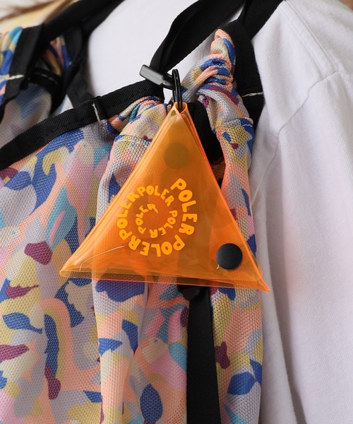 POLeR(ポーラー)の「POLeR/ポーラー PVC TRYANGLE COIN CASE コインケース(コインケース・メンズ・ブラック/イエロー/クリア/オレンジ・FREE)」の20枚目の写真