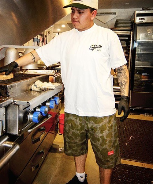 COOKMAN（クックマン）の「cookman クックマン シェフ ショートパンツ ハーフパンツ イージーパンツ フロントポケット Front pocket Camo Green（その他パンツ・メンズ・グリーン・MEDIUM/LARGE）」の11枚目の写真