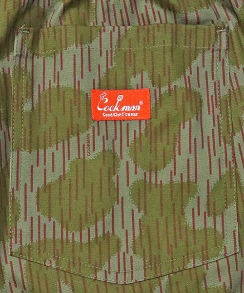 COOKMAN（クックマン）の「cookman クックマン シェフ ショートパンツ ハーフパンツ イージーパンツ フロントポケット Front pocket Camo Green（その他パンツ・メンズ・グリーン・MEDIUM/LARGE）」の17枚目の写真