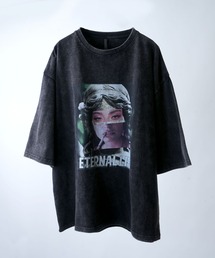 Starting Over（スターティングオーバー）の「Chemical hard wash printed t-shirt ケミカル ハードウォッシュ プリントTシャツ ピグメントTシャツ（Tシャツ/カットソー）」