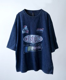 Starting Over（スターティングオーバー）の「Chemical hard wash printed t-shirt ケミカル ハードウォッシュ プリントTシャツ ピグメントTシャツ（Tシャツ/カットソー）」