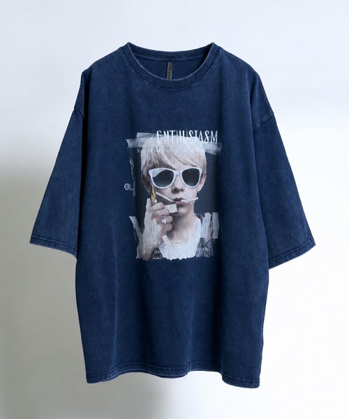 Starting Over(スターティングオーバー)の「ピグメント ケミカルウォッシュ ヴィンテージ風 グラフィック プリントTシャツ(Tシャツ/カットソー・メンズ・ネイビー/ブルー系その他/ブラック系その他4/レッド系その他/ブラック/ブラック系その他2/ワイン/ブルー系その他2/ブラック系その他/ブラック系その他3/ブラック系その他5/レッド系その他2/ブラック系その他6/ブラック系その他7/ブラック系/ブルー系その他3/ブルー系その他4/ブルー系その他5/ブルー系その他6/ブラック系1・M/L/XL/S)」の17枚目の写真