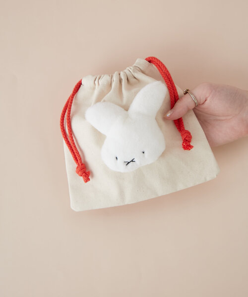 MIFFY ミッフィー】 70th NIJNTJE マスコット巾着（ポーチ