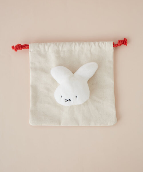 BIRTHDAY BAR（バースデイバー）の「【MIFFY　ミッフィー】 70th NIJNTJE マスコット巾着（ポーチ・レディース・レッド・0）」の3枚目の写真