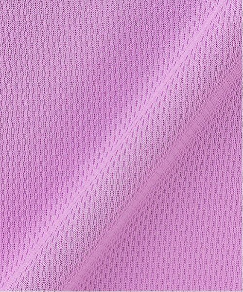 X-girl Stages（エックスガールステージス）の「【TBSドラマ フェイクマミー 着用アイテム】パイピング切替ナンバリング半袖ワンピース（ワンピース・キッズ・ラベンダー/オフホワイト・140cm/130cm/110cm/100cm/120cm）」の9枚目の写真