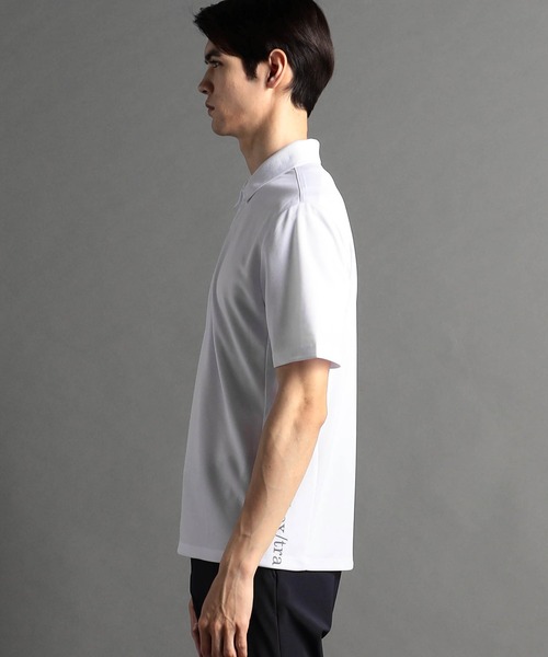 セール】【ex/tra】ドライメッシュ サイドロゴポロシャツ（ポロシャツ