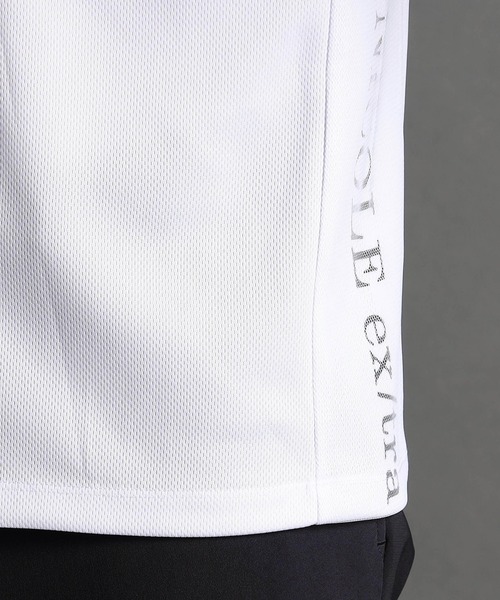 MONSIEUR NICOLE（ムッシュニコル）の「【ex/tra】ドライメッシュ サイドロゴポロシャツ（ポロシャツ・メンズ・ブラック/チャコールグレー/ホワイト・LARGE/X-LARGE/MEDIUM）」の11枚目の写真