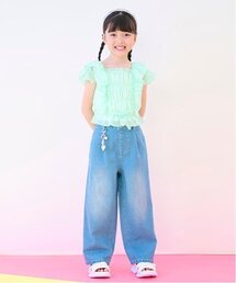 最終値下げメゾピアノ　ラプンツェル DISNEY PRINCESS】ラプンツェル デザイン 重ね着風ドッキング