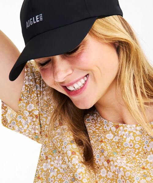 AIGLE(エーグル)の「リバティプリントブラウス(シャツ/ブラウス・レディース・ブルー/ベージュ・40/36/38)」の8枚目の写真