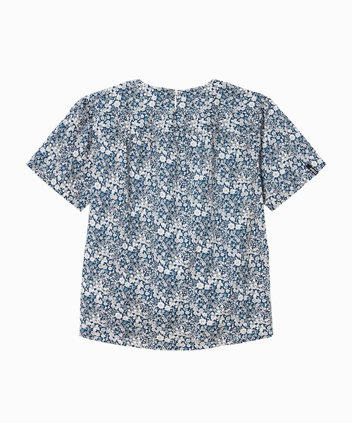 AIGLE(エーグル)の「リバティプリントブラウス(シャツ/ブラウス・レディース・ブルー/ベージュ・40/36/38)」の10枚目の写真