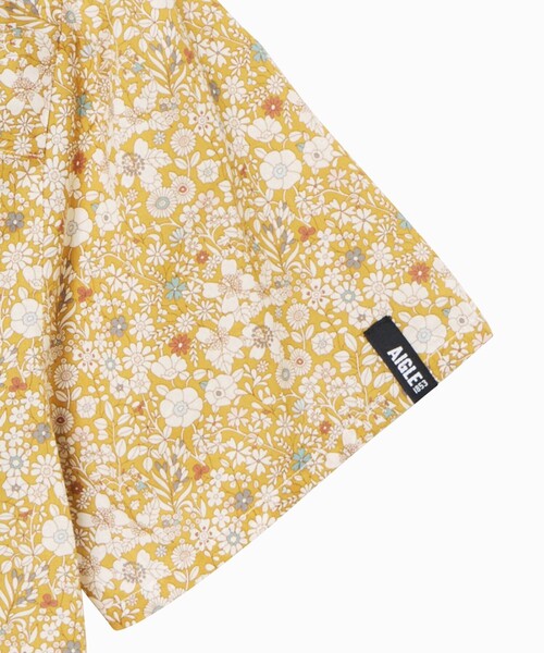 AIGLE(エーグル)の「リバティプリントブラウス(シャツ/ブラウス・レディース・ブルー/ベージュ・40/36/38)」の18枚目の写真