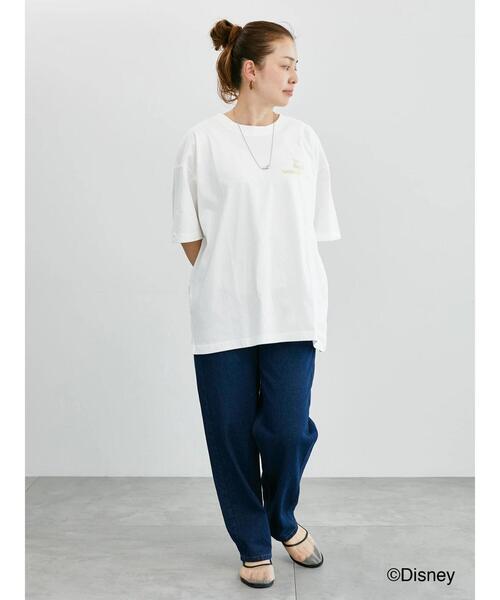 Lugnoncure(ルノンキュール)の「【Disney】ふしぎの国のアリス/プリントTシャツ1(Tシャツ/カットソー・レディース・オフホワイト/チャコールグレー・F)」の3枚目の写真