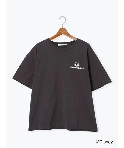 Lugnoncure(ルノンキュール)の「【Disney】ふしぎの国のアリス/プリントTシャツ1(Tシャツ/カットソー・レディース・オフホワイト/チャコールグレー・F)」の14枚目の写真
