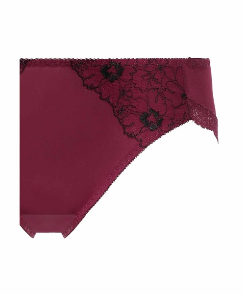 Triumph（トリンプ）の「美胸フィットブラ アザレア レギュラーショーツ TRAC001 Hikini（ショーツ・レディース・ネイビー/ライトブルー/ホワイト/ワインレッド・LL/M/L）」の9枚目の写真