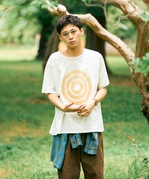 【新品】Age factory アイスロゴTシャツ　ブラウン/Lサイズ ボス メンズ Tシャツ トップス PITTMAN - Long sleeved top
