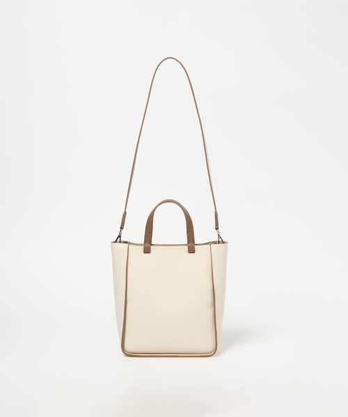 UNITED ARROWS（ユナイテッドアローズ）の「ミニ コンビ トートバッグ（トートバッグ・レディース・オフホワイト/ブラック・FREE）」の21枚目の写真