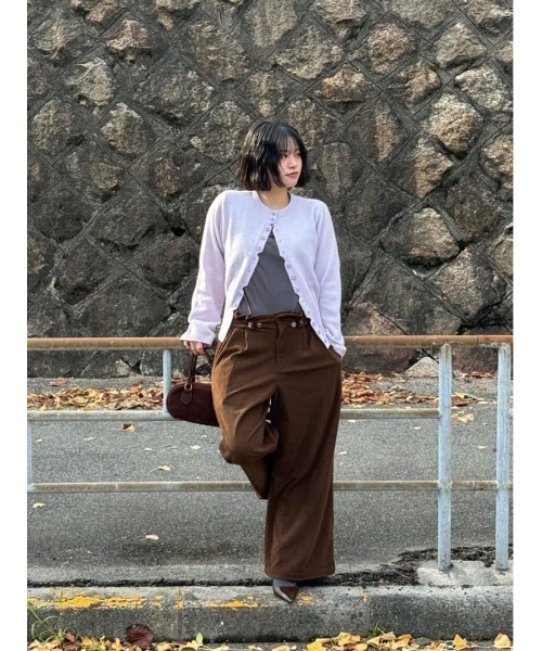 セール】コーデュロイビスチェセットアップ（セットアップ）｜miette