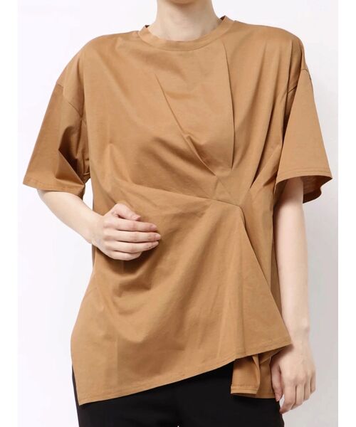 tシャツ ツイストデザインTシャツ レディース セール】ツイストデザインTシャツ（Tシャツ/カットソー）｜TONAL