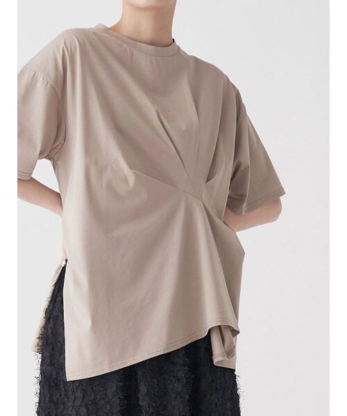 tシャツ ツイストデザインTシャツ レディース セール】ツイストデザインTシャツ（Tシャツ/カットソー）｜TONAL