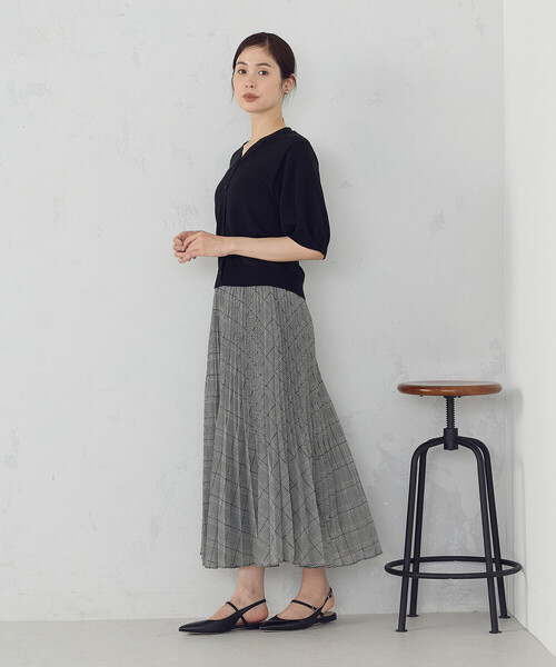 COMME CA ISM（コムサイズム）の「【接触冷感・ウォッシャブル】2WAY半袖 カーディガン（カーディガン/ボレロ・レディース・ホワイト/レッド/ブラック・MEDIUM/LARGE）」の15枚目の写真