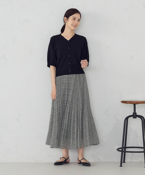 COMME CA ISM（コムサイズム）の「【接触冷感・ウォッシャブル】2WAY半袖 カーディガン（カーディガン/ボレロ・レディース・ホワイト/レッド/ブラック・MEDIUM/LARGE）」の16枚目の写真