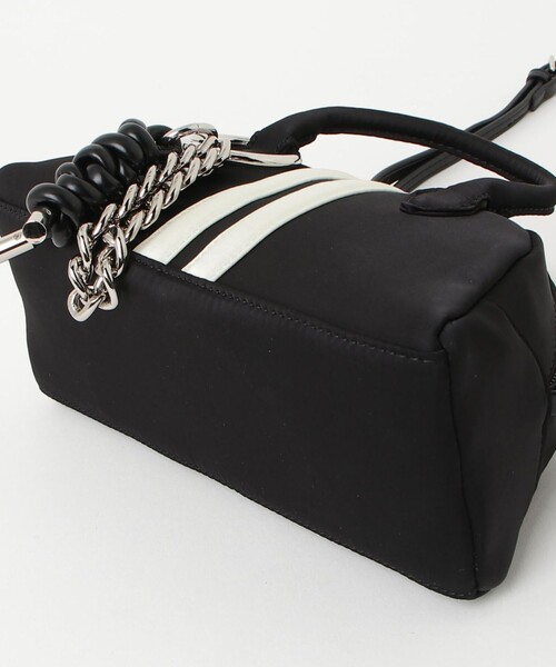 fredy emue（フレディエミュ）の「スポーティサテンボストンバッグ（ボストンバッグ・レディース・ベージュ/ライトブルー/ブラック・FREE）」の14枚目の写真