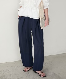 BONLECILL（ボンルシール）の「【マシンウォッシャブル / イージーケア / 全方向ストレッチ】キレイージータックパンツ／ポンチスラックス（スラックス）」