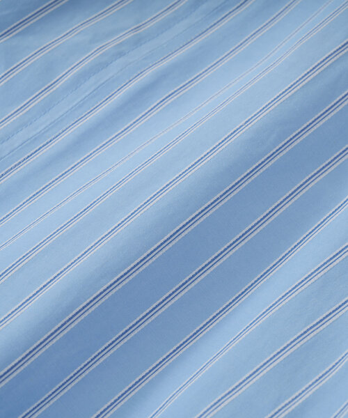 un dix cors（アンディコール）の「《一枚で着映え》スキッパーストライプワンピース（シャツワンピース・レディース・ブラック/ブルー/キャメル・FREE）」の19枚目の写真