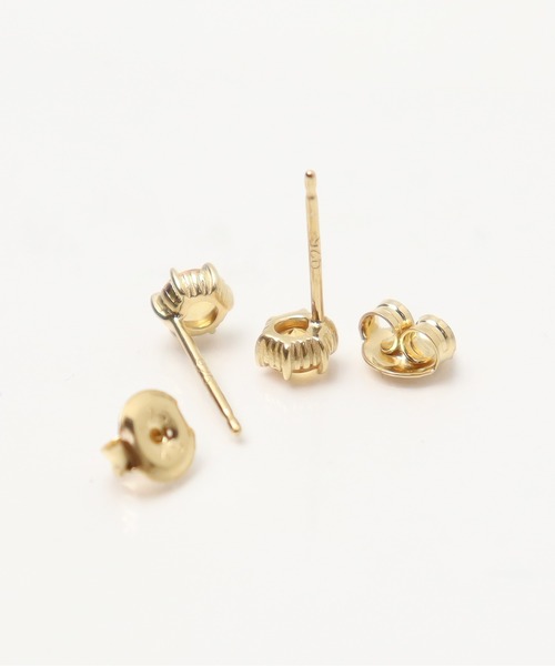 anq.（アンク）の「「anq.」SV925・レインボームーンストーン/シトリン/グリーンオニキス/アマゾナイト/ロンドンブルートパーズ/ロードライトガーネット　ピアス（ピアス（両耳用）・レディース・ブルー/クリアイエロー/ライトブルー/ホワイト/グリーン/ピンク・ONE SIZE）」の7枚目の写真