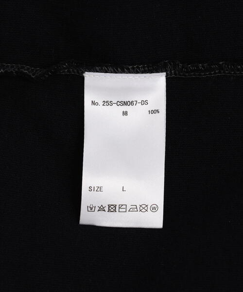 DANKE SCHON(ダンケシェーン)の「DankeSchon/ダンケシェーン/PIGMENT SPRAY NOSLEEVES STUDS(Tシャツ/カットソー・メンズ・ブラック・M/L)」の5枚目の写真