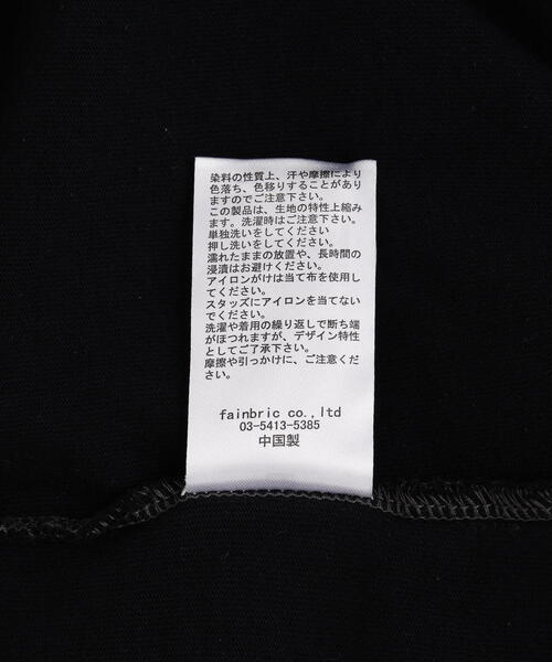 DANKE SCHON(ダンケシェーン)の「DankeSchon/ダンケシェーン/PIGMENT SPRAY NOSLEEVES STUDS(Tシャツ/カットソー・メンズ・ブラック・M/L)」の6枚目の写真
